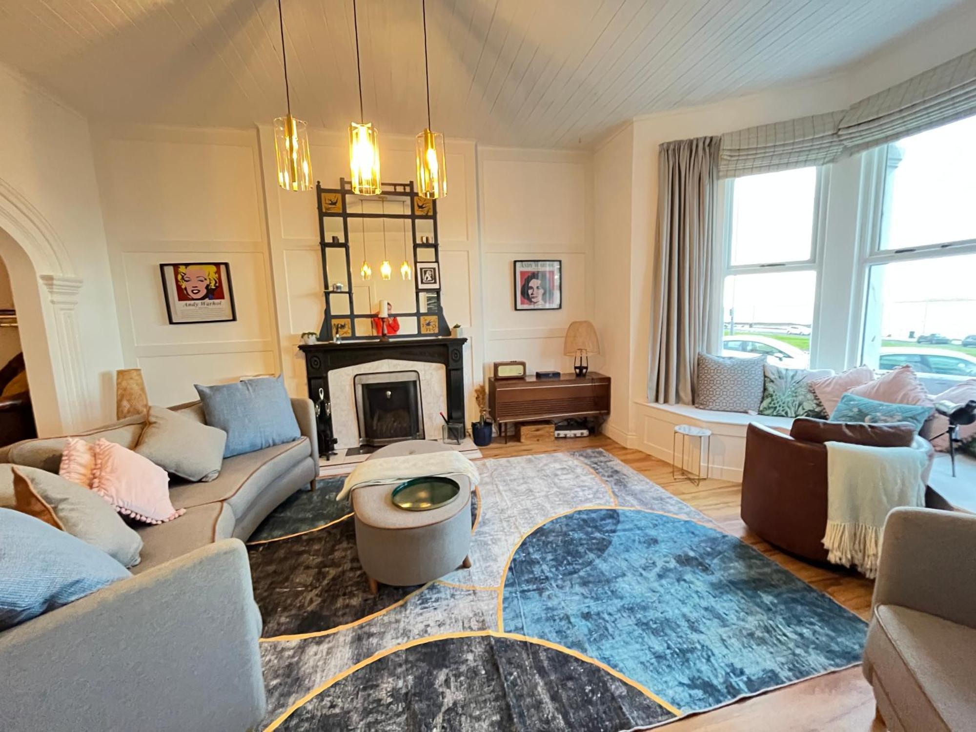 Stunning 3 Bed Seafront Mansion Building Sleeps 6 Adults Or 8 With Kids Lägenhet Portrush Exteriör bild